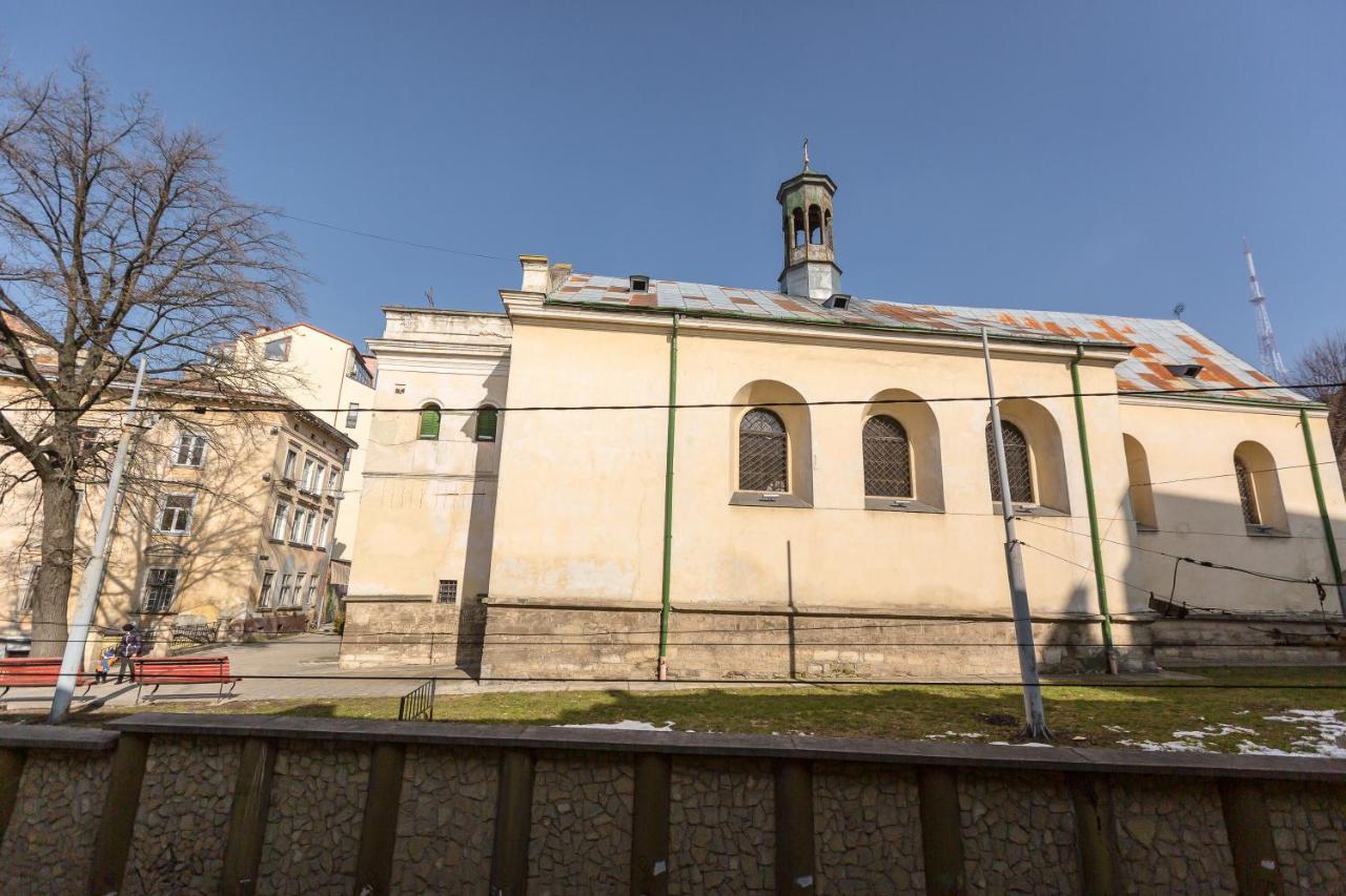 Квартира Студія Біля Оперного Театру По Вулиці Гонти 4-3А Lviv Eksteriør bilde